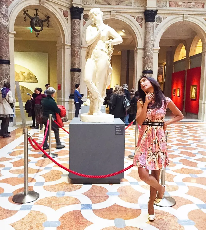 Antonio Canova, Danzatrice col Dito al Mento — #SelfieadArte di Clelia Patella