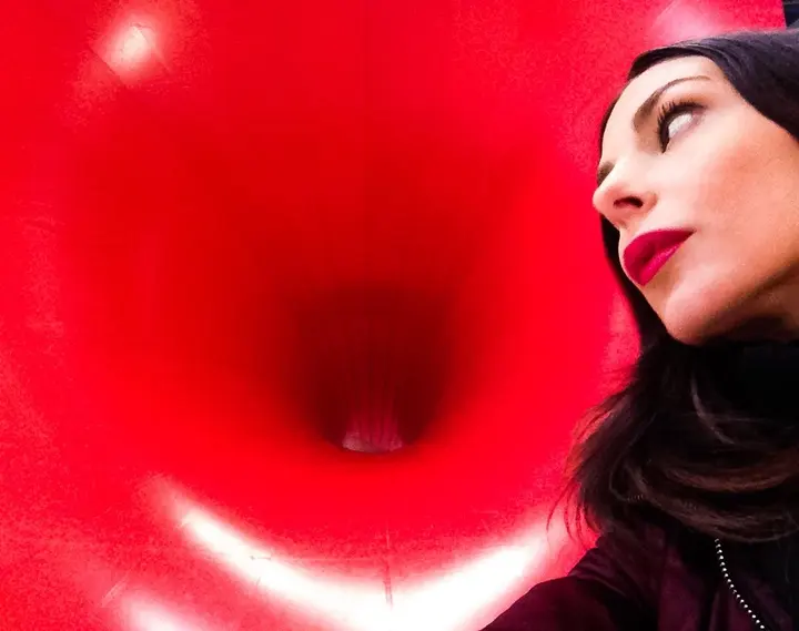 Anish Kapoor, Sectional Body Preparing for Monadic Singularity — #SelfieadArte di Clelia Patella