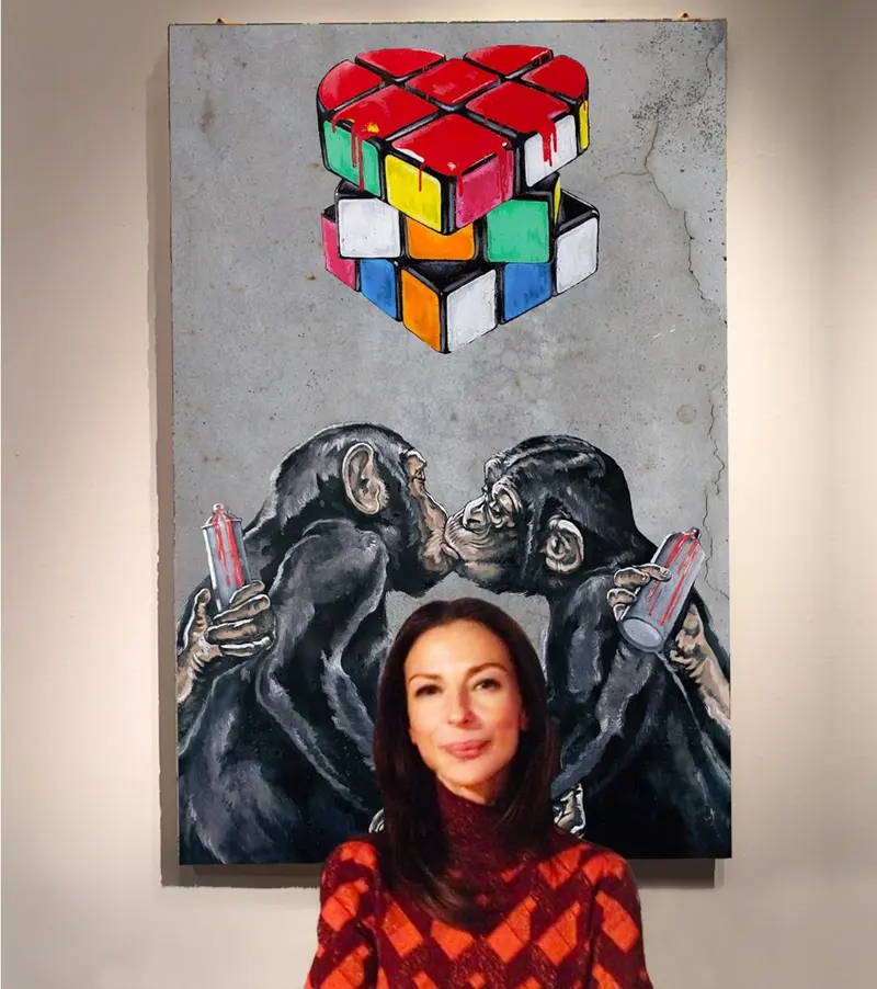S.Fugazzotto, Love! — #SelfieadArte di Clelia Patella