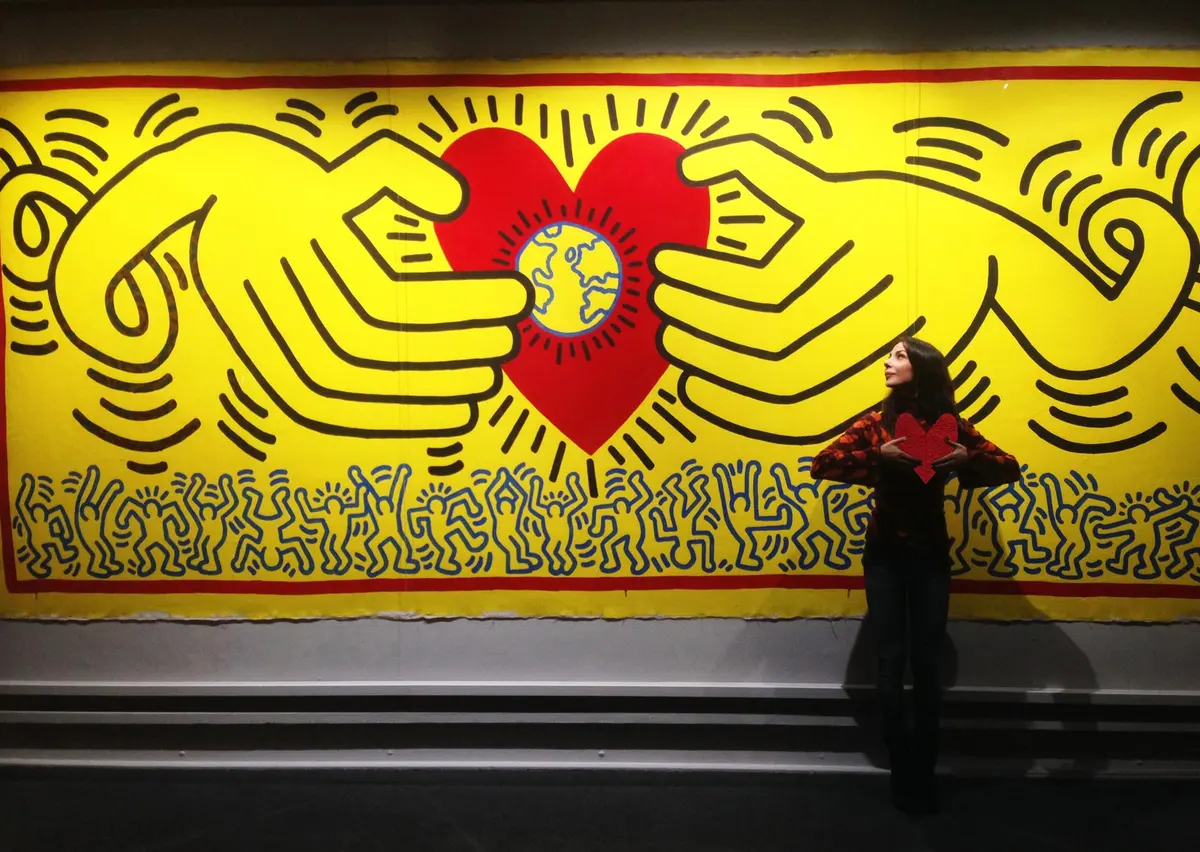 Keith Haring, untitled — #SelfieadArte di Clelia Patella