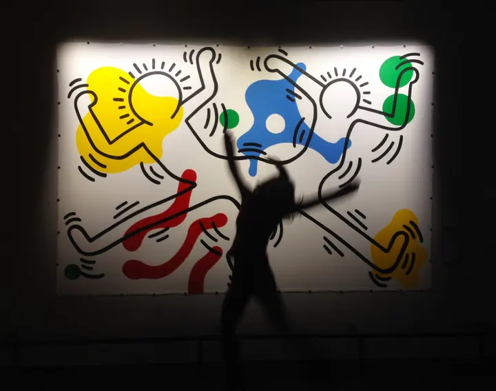 Keith Haring, untitled — #SelfieadArte di Clelia Patella