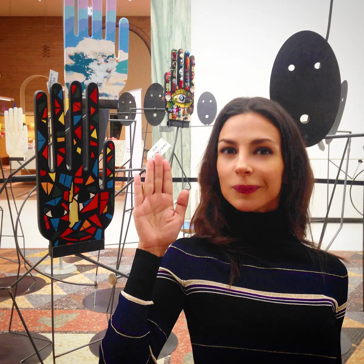 Stefania Modicamore, Senza titolo — #SelfieadArte di Clelia Patella