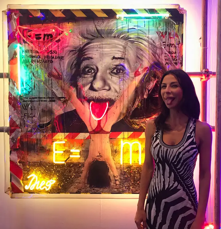 Einstein - Dicò — #SelfieadArte di Clelia Patella