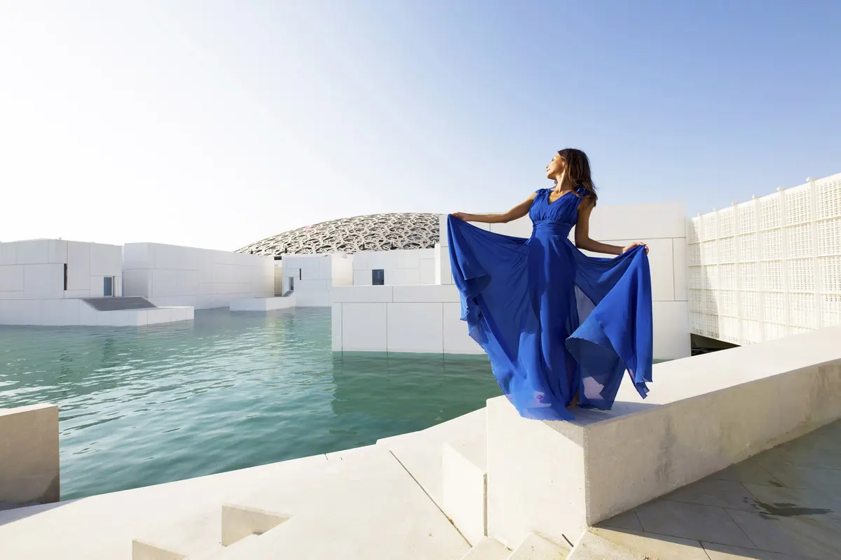 Louvre Abu Dhabi, by architect Jean Nouvel — #SelfieadArte di Clelia Patella