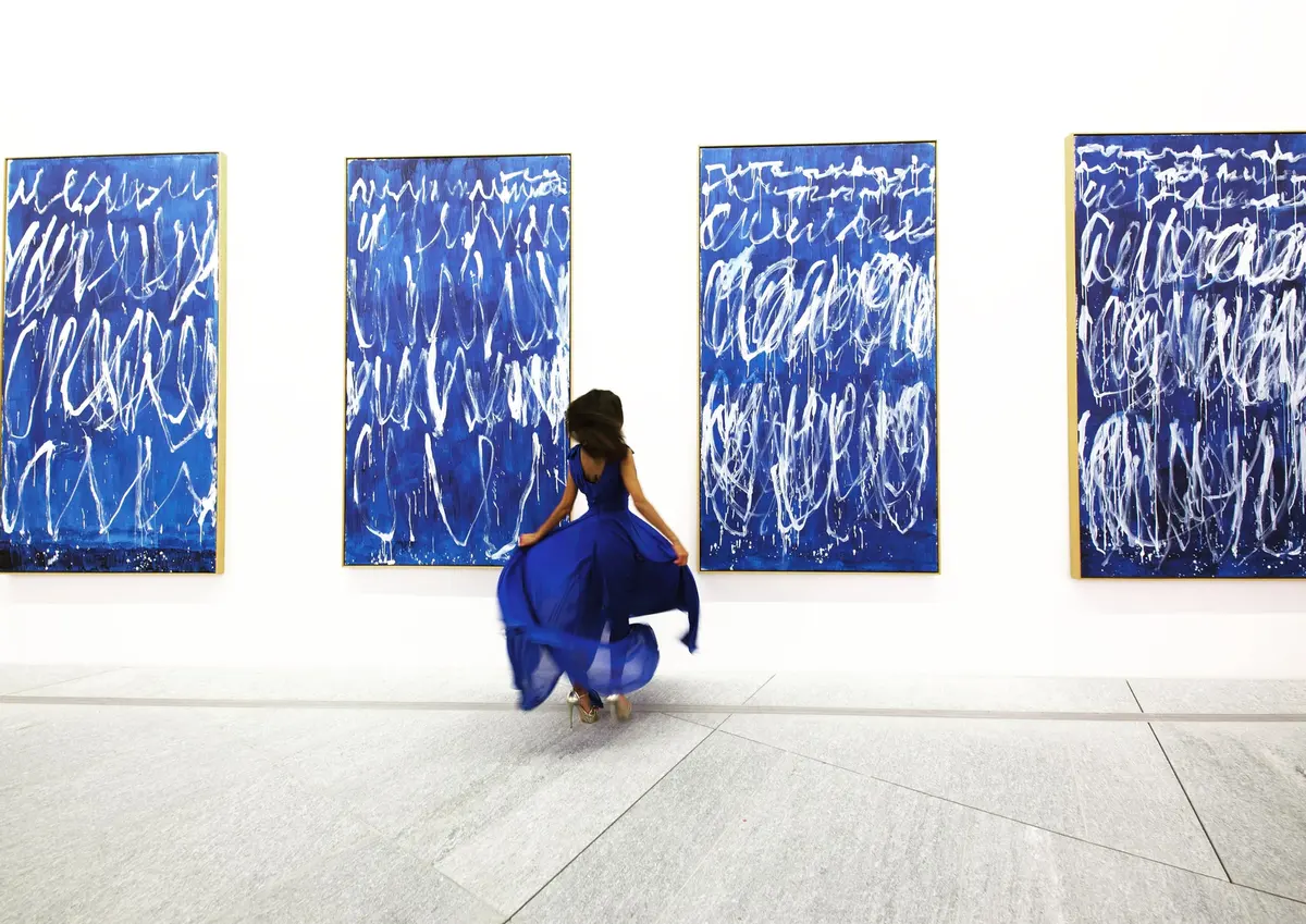 Cy Twombly - Untitled I-IX — #SelfieadArte di Clelia Patella