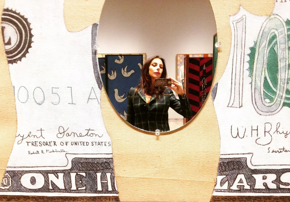 Feel Like A Hundred Bucks, William N. Copley — #SelfieadArte di Clelia Patella