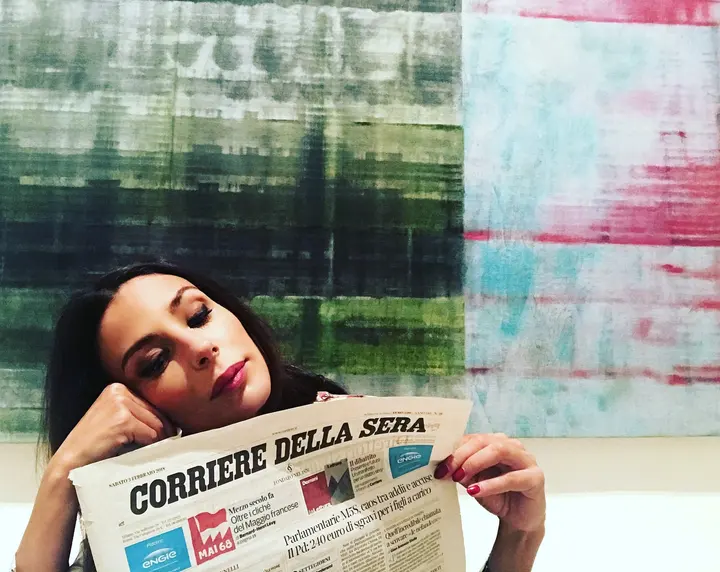 Gianluigi Colin - Sudario,12 dicembre 2012-, 2017 — #SelfieadArte di Clelia Patella