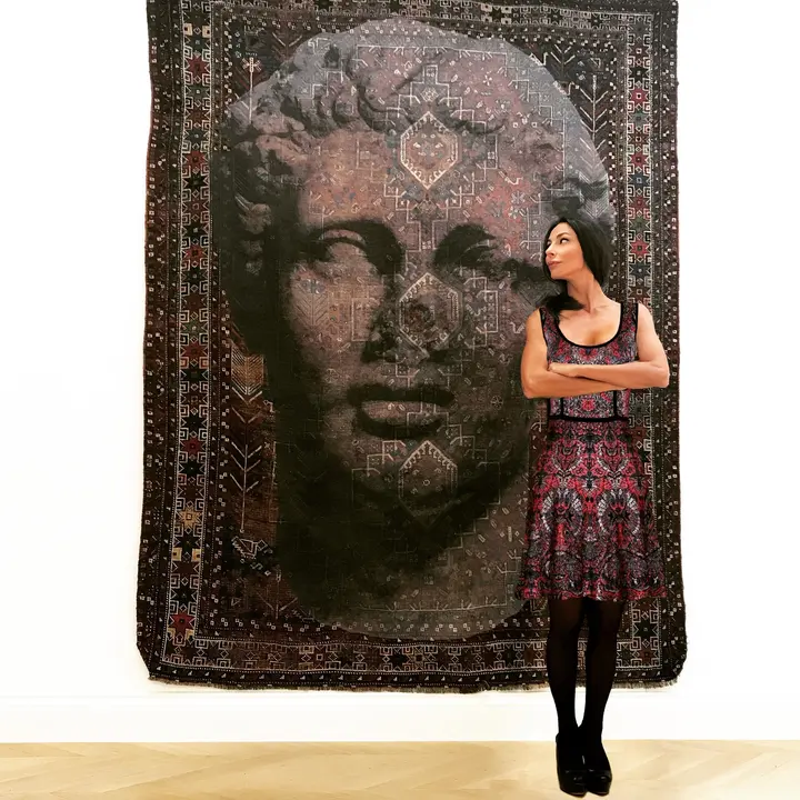 Luca Pignatelli - Hero, Senesi Contemporanea — #SelfieadArte di Clelia Patella