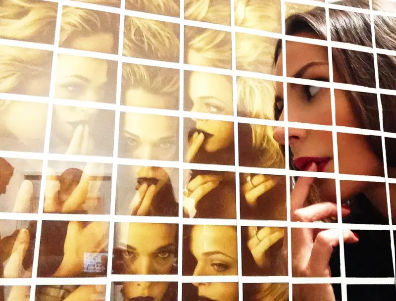 Maurizio Galimberti, Portraits - mosaico — #SelfieadArte di Clelia Patella