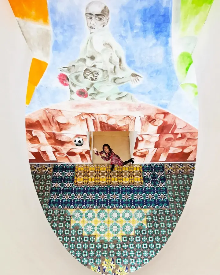 Francesco Clemente - Ave Ovo, 2005 — #SelfieadArte di Clelia Patella
