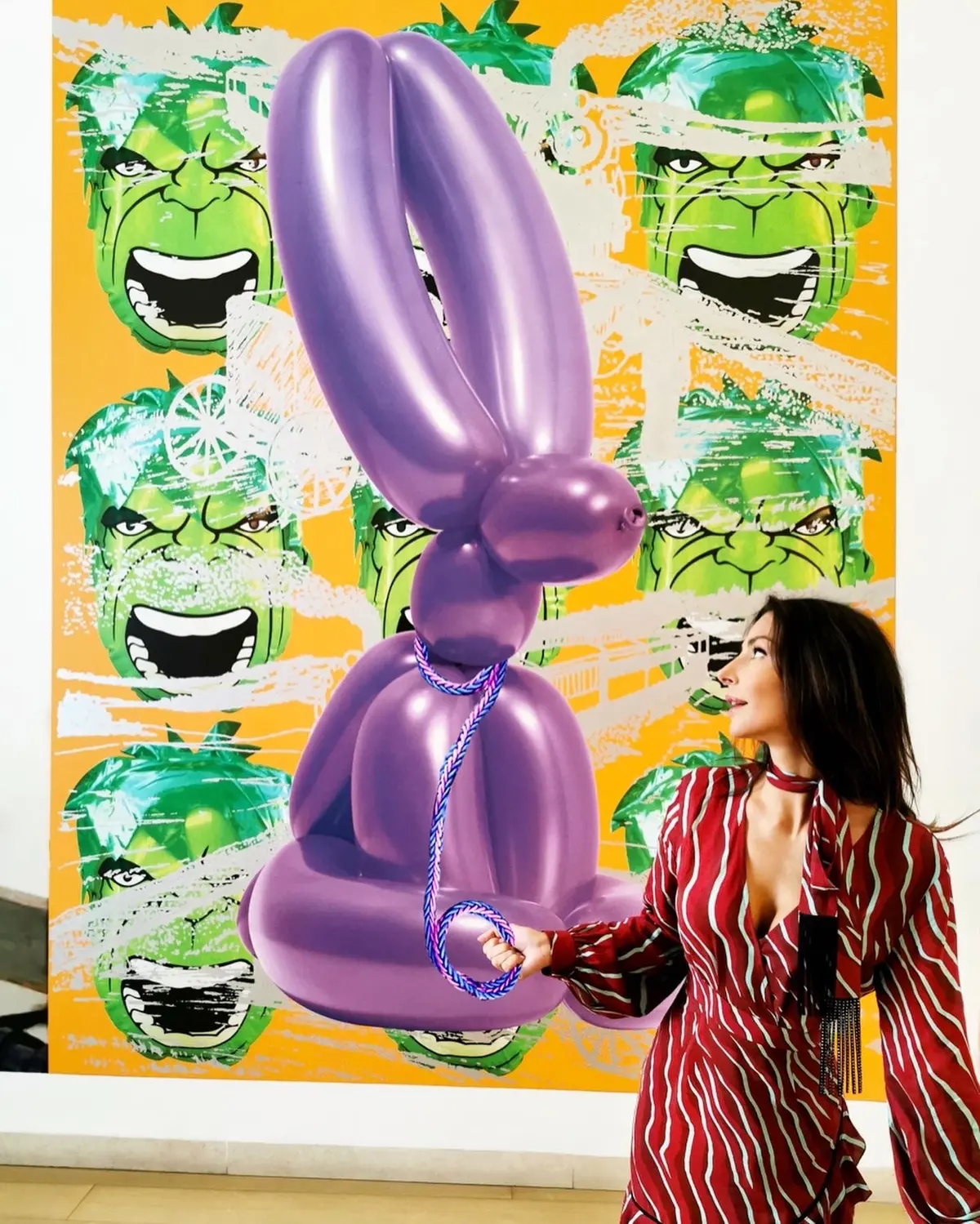 Jeff Koons - Senza titolo, 2005 — #SelfieadArte di Clelia Patella