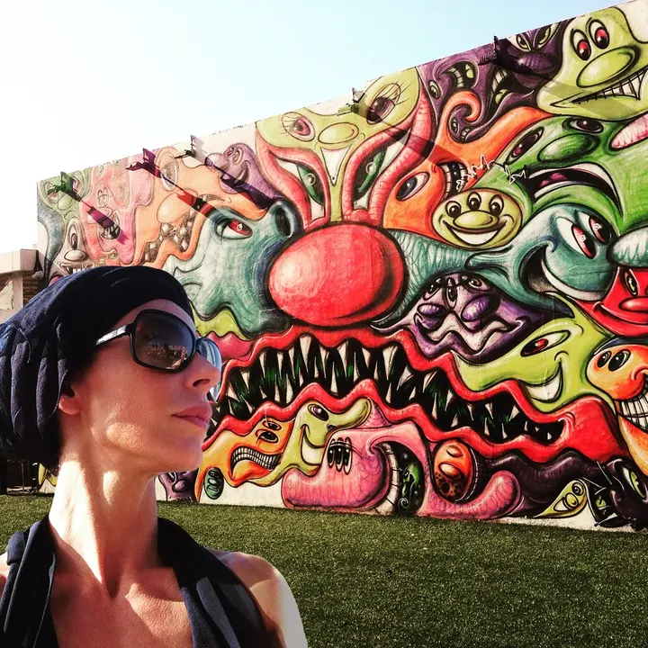 Art by Kenny Scharf — #SelfieadArte di Clelia Patella