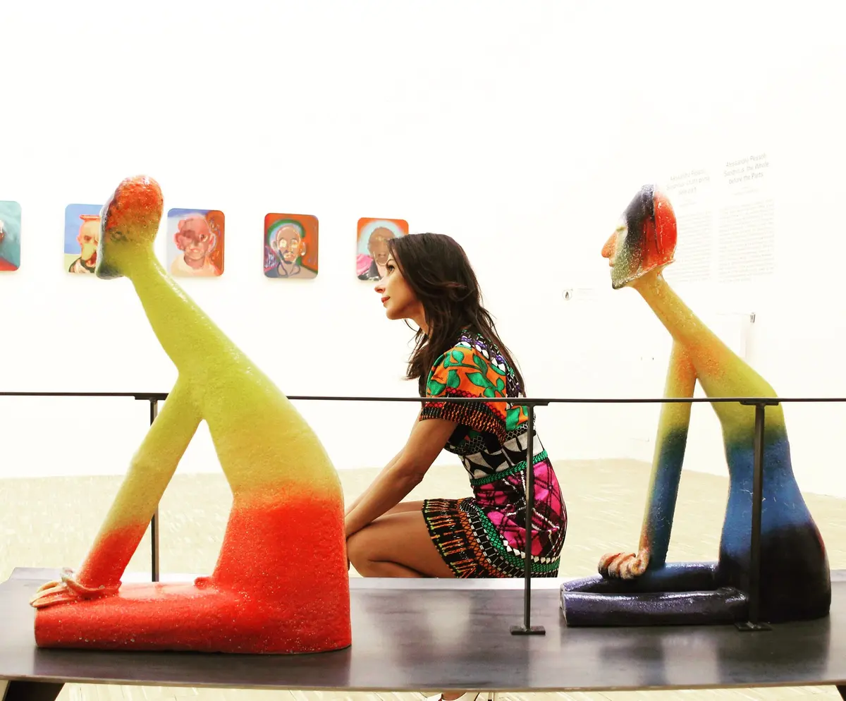 Alessandro Pessoli, Figure che aspettano — #SelfieadArte di Clelia Patella